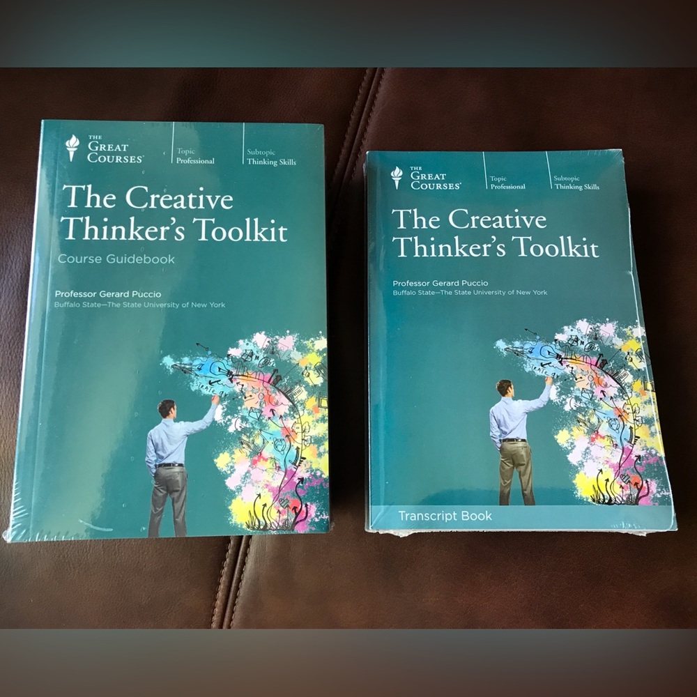 The Creative Thinker's Toolkit Course Guidebook and Transcript Book
